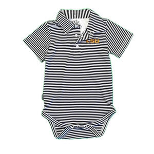 Garb Boys Purple Stripe Onesie size: 12-18 Months